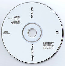 Load image into Gallery viewer, Robyn Hitchcock : Live Death (CD, Promo)
