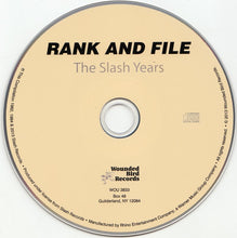 Load image into Gallery viewer, Rank And File* : The Slash Years (CD, Comp, RE, RP)
