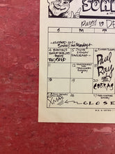 Load image into Gallery viewer, Soap Creek Saloon December Calendar - 1977 (Poster)
