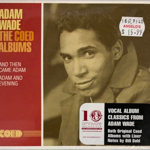 Adam Wade (2) : The COED Albums - And Then Came Adam / Adam And Evening (CD, Comp)