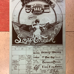 Soap Creek Saloon June Calendar - 1977 (Poster)