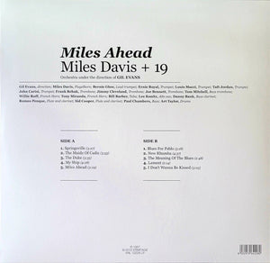 Miles Davis + 19 : Miles Ahead (LP, Album, RE, 180)