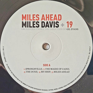Miles Davis + 19 : Miles Ahead (LP, Album, RE, 180)