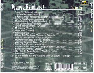 Django Reinhardt : Tea For Two (CD, Comp)