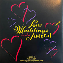 Load image into Gallery viewer, Various : Four Weddings And A Funeral (Original Motion Picture Soundtrack) (CD, Comp)
