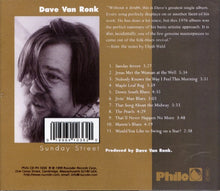 Load image into Gallery viewer, Dave Van Ronk : Sunday Street (CD, Album, RE)
