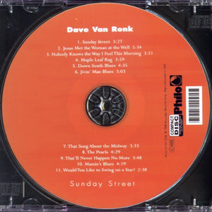 Dave Van Ronk : Sunday Street (CD, Album, RE)