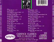 Load image into Gallery viewer, The Everly Brothers* : Cadence Classics - Their 20 Greatest Hits (CD, Comp, RE, SRC)
