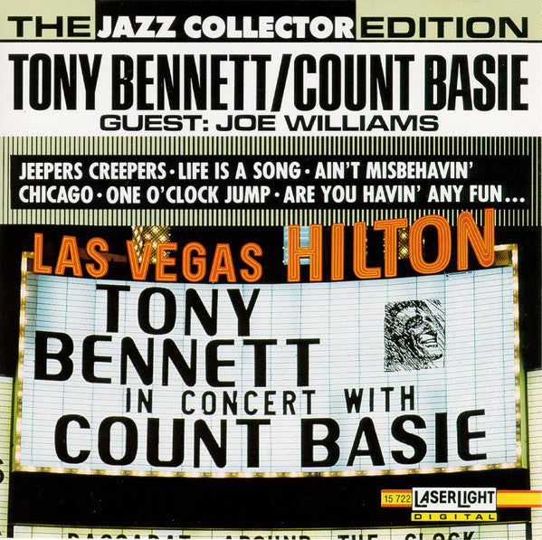 Tony Bennett / Count Basie Orchestra Guest: Joe Williams : The Jazz Collector Edition  (CD, Album, Mono)