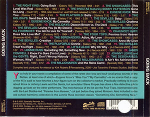 Various : Going Back (CD, Comp, Promo)