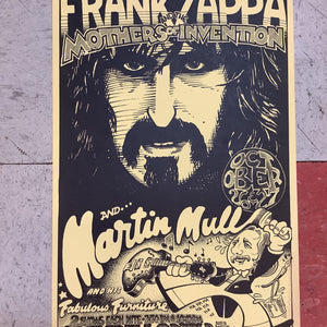Frank Zappa and Martin Mull at Armadillo World Headquarters - 1973 (Poster)