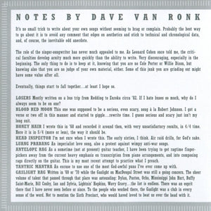 Dave Van Ronk : Going Back To Brooklyn (CD, Album, RE)