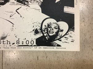 White Zombie at Club Oasis - 1989 (Poster)