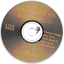 Load image into Gallery viewer, Gram Parsons &amp; The Fallen Angels : Live 1973 (CD, Album, RE)

