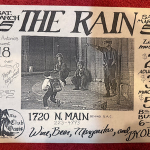 The Rain at Club Oasis (Poster)