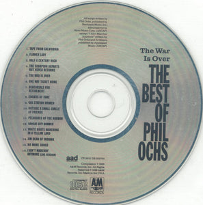 Phil Ochs : The War Is Over: The Best Of Phil Ochs (CD, Comp)