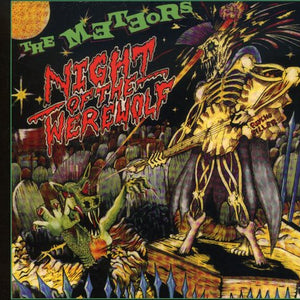 the album cover for The Meteors - Day The Earth Spat Blood/Go Go [Import]
