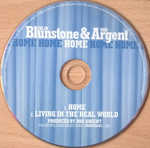 Colin Blunstone & Rod Argent : Home (CD, Single)