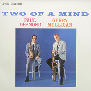 the album cover for Gerry Mulligan & Paul Desmond - Two Of A Mind [LP]