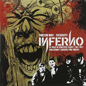 the album cover for Inferno - Pioneering Work: 56 Song Discography