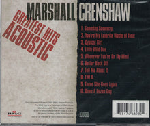 Load image into Gallery viewer, Marshall Crenshaw : Greatest Hits Acoustic (CD, Comp)
