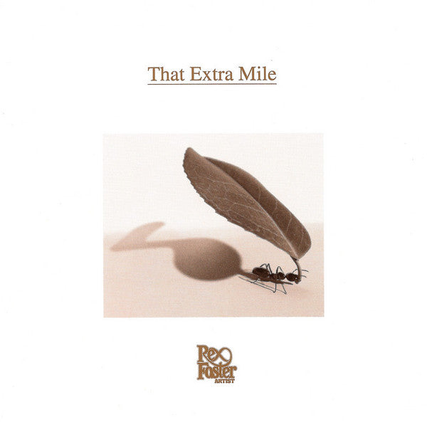 Rex Foster : That Extra Mile (CD, Album)