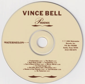 Vince Bell : Phoenix (CD, Album)