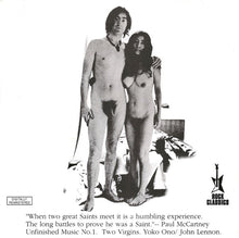 Load image into Gallery viewer, Yoko Ono/ John Lennon* : Unfinished Music No. 1: Two Virgins (CD, Album, RM)
