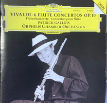 Load image into Gallery viewer, Vivaldi* - Patrick Gallois, Orpheus Chamber Orchestra : 6 Flute Concertos Op. 10 (CD, Album, Club, BMG)

