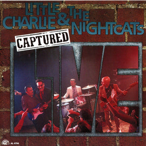 Little Charlie And The Nightcats : Captured Live (CD, Album, Promo)