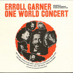Erroll Garner : One World Concert (CD, Album, RE, RM)