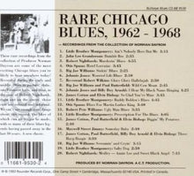Load image into Gallery viewer, Various : Rare Chicago Blues, 1962 - 1968 (CD, Comp)
