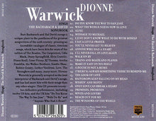 Load image into Gallery viewer, Dionne Warwick : Dionne Warwick Sings The Bacharach &amp; David Songbook (CD, Comp)
