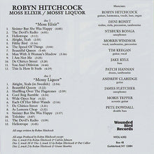 Load image into Gallery viewer, Robyn Hitchcock : Moss Elixir / Mossy Liquor (Comp + CD, Album, RE + CD, Album, RE)
