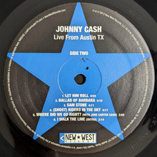 Load image into Gallery viewer, Johnny Cash : Live From Austin TX (LP, Album, Ltd, Bla)

