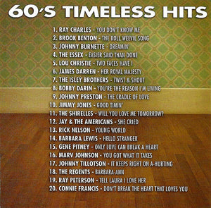 Various : 60's Timeless Hits (CD, Comp)