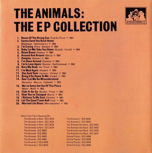 The Animals : The EP Collection (CD, Comp)