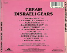 Load image into Gallery viewer, Cream (2) : Disraeli Gears (CD, Album, RE)
