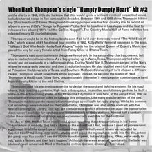 Load image into Gallery viewer, Hank Thompson : Hank World (CD, Comp)
