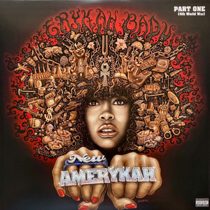Erykah Badu : New Amerykah: Part One (4th World War) (2xLP, Album, RE, Pur)
