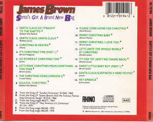 James Brown : Santa's Got A Brand New Bag (CD, Comp)