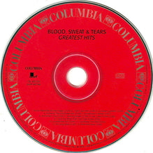 Load image into Gallery viewer, Blood, Sweat And Tears : Blood, Sweat And Tears Greatest Hits (CD, Comp, RM)
