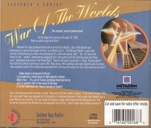 Orson Welles And The Mercury Theater* : War Of The Worlds (CD, Album)