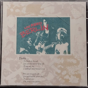 Lou Reed : Berlin (CD, Album, RE, RM, Cin)