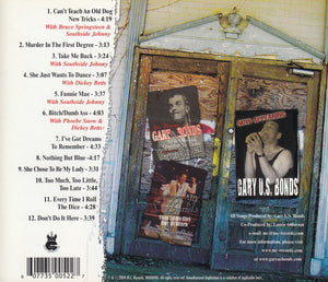 Gary U.S. Bonds : Back In 20 (CD, Album)