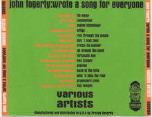 Load image into Gallery viewer, Various : John Fogerty: Wrote A Song For Everyone (CD, Album)
