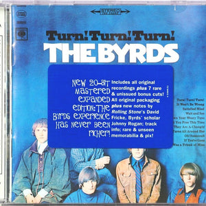 The Byrds : Turn! Turn! Turn! (CD, Album, Mono, RE, RM, Pit)