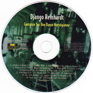 Django Reinhardt : Fantaisie Sur Une Danse Norvégienne (CD, Comp)