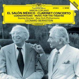 Aaron Copland - Stanley Drucker, New York Philharmonic, Leonard Bernstein : El Salón México / Clarinet Concerto / Connotations / Music For The Theatre (CD, Album, Club)