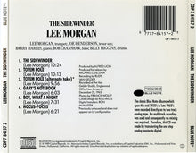 Load image into Gallery viewer, Lee Morgan : The Sidewinder (CD, Album, RE, EMI)
